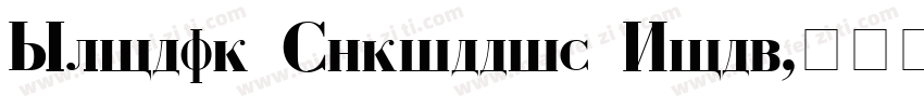 Skolar Cyrillic Bold字体转换